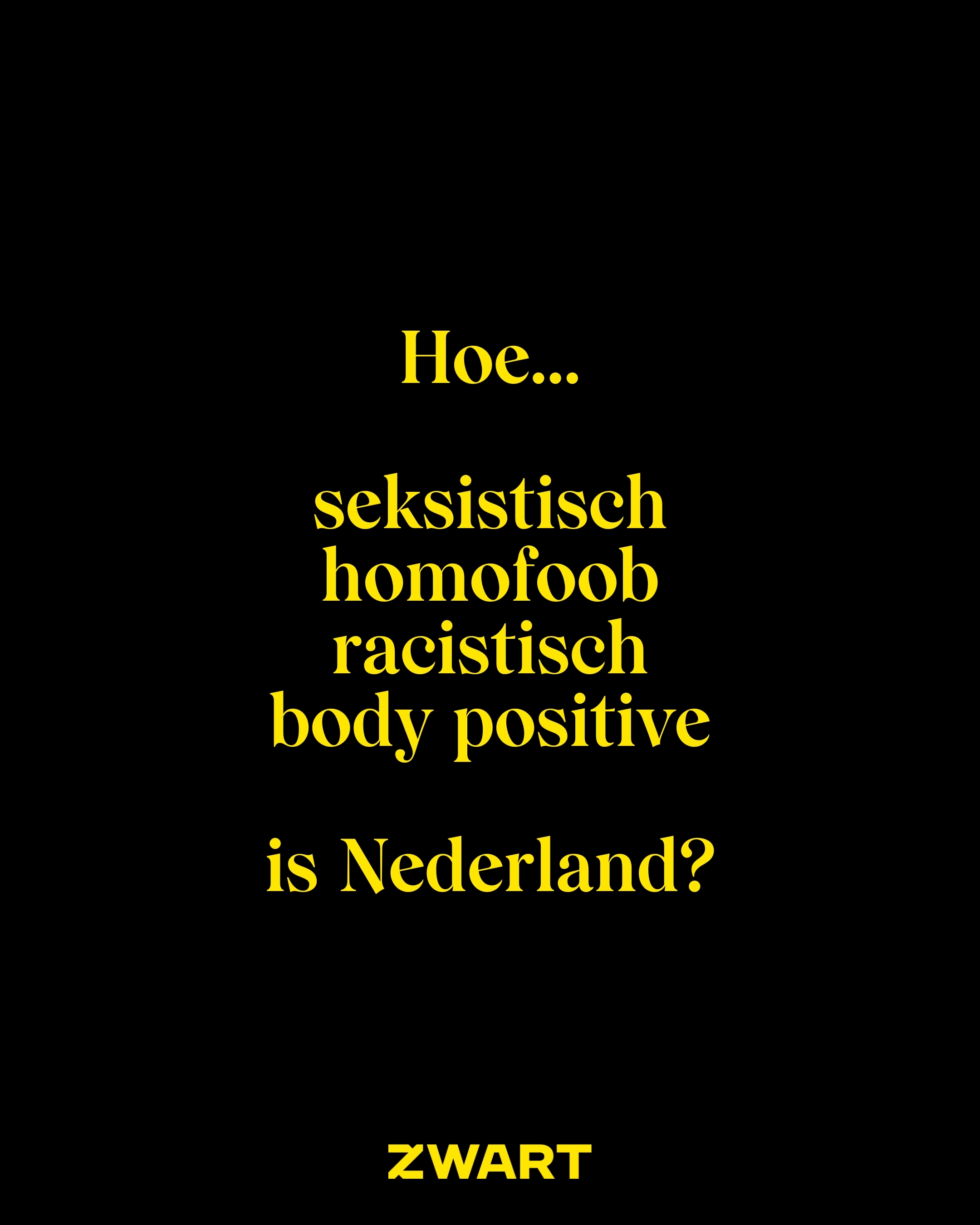 Default image Hoe ... is Nederland?
